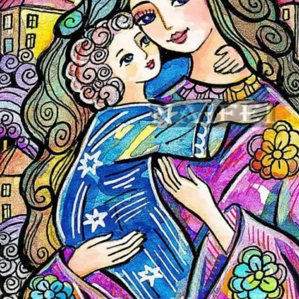 MOTHER & Son Diamond Painting!